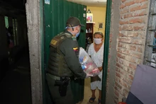 Las ayudas alimentarias llegaron a la Comuna 6