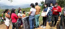 Comunidad indígena recibe ayudas humanitarias tras afectaciones por lluvias