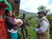 AYUDAS ALIMENTARIAS LLEGARON HASTA LA ZONA RURAL DE LA CALEÑIDAD