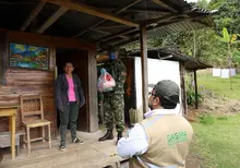AYUDAS ALIMENTARIAS LLEGARON HASTA LA ZONA RURAL DE LA CALEÑIDAD