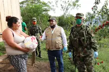 AYUDAS ALIMENTARIAS LLEGARON HASTA LA ZONA RURAL DE LA CALEÑIDAD