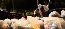 Habitantes de la comuna 21 amanecieron con mercados en sus hogares