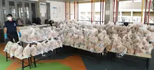8.100 estudiantes ya recibieron el suministro alimentario