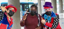 Tapabocas para usuarios del MIO