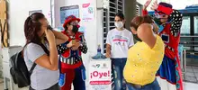 Tapabocas para usuarios del MIO