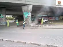 Ya son más de 164 mil metros cuadrados lavados y desinfectados en Cali