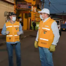 La Alcaldía de Cali le madrugó al barrio Sucre con ayudas humanitarias