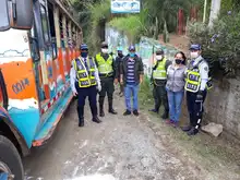 Agentes de tránsito hacen presencia en los diferentes corregimientos de Cali