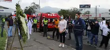 Sonaron trompetas en sentido homenaje a los médicos fallecidos por COVID-19