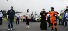 Sonaron trompetas en sentido homenaje a los médicos fallecidos por COVID-19