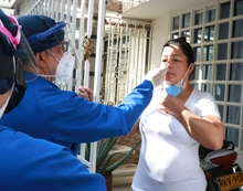 Inició tamizaje casa por casa en zonas con más positivos de COVID-19