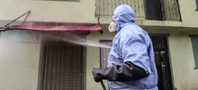 Limpieza, desinfección y recuperación del espacio público en el sector de La Casona