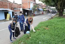 Secretaría de Vivienda participó de la jornada de limpieza en La Casona