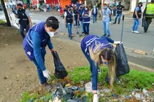Secretaría de Vivienda participó de la jornada de limpieza en La Casona