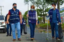 Secretaría de Vivienda participó de la jornada de limpieza en La Casona