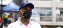Agentes de tránsito cuentan con duchas de desinfección para antes y después su jornada laboral