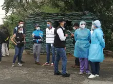 Alcaldía instala puestos para controlar la llegada de migrantes en el sur de Cali 