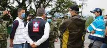 Alcaldía instala puestos para controlar la llegada de migrantes en el sur de Cali 