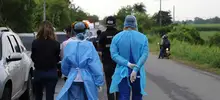 Alcaldía instala puestos para controlar la llegada de migrantes en el sur de Cali 