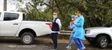 Alcaldía instala puestos para controlar la llegada de migrantes en el sur de Cali 