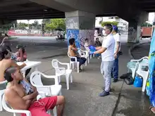 Dispositivo móvil recorre Cali para dar atención a los habitantes de calle 