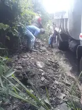 Recolección de escombros se realizó con éxito en el sector de La Luisa