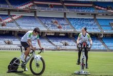 Este domingo la Ciclovida virtual tendrá a Jarlinson Pantano