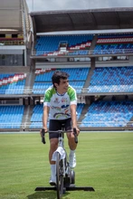 Este domingo la Ciclovida virtual tendrá a Jarlinson Pantano