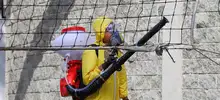 Limpieza y desinfección en escenarios de circulación de la Policía Nacional