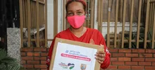 1.500 ayudas alimentarias llegaron a la Comuna 6
