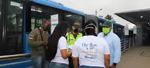 Se intensifican operativos de control en estaciones y buses del MIO