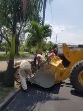Continúa la recuperación de la malla vial del municipio en época de cuarentena