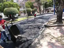 Continúa la recuperación de la malla vial del municipio en época de cuarentena