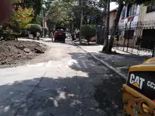 Continúa la recuperación de la malla vial del municipio en época de cuarentena