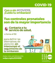 Con o sin covid cuida tu embarazo