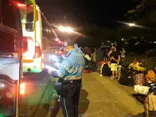 Buses y conductores que transportaban venezolanos fueron inspeccionados antes de iniciar el viaje a Cúcuta