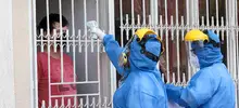 Despliegue de autoridades de salud para detener contagios por coronavirus