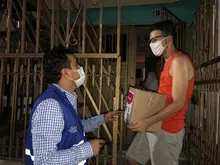 Con ayudas solidarias se alegraron corazones en la Comuna 6