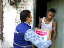 Con ayudas solidarias se alegraron corazones en la Comuna 6