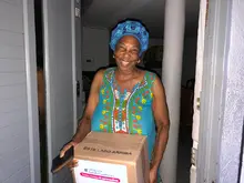 Con ayudas solidarias se alegraron corazones en la Comuna 6