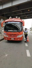 Inspecciones de control a vehículos de transporte público