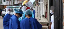 Más de 10 miembros de una misma familia, resultaron contagiados por  COVID-19