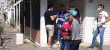 Desinfección solidaria por las calles del Morichal