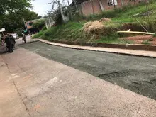 Inician trabajos de adecuación vial en La Sirena