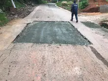 Inician trabajos de adecuación vial en La Sirena
