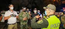 Con operativos de control, Alcaldía busca persuadir acatamiento de toque de queda