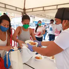 Con el ‘sancochón’, la comuna 6 genera acciones de solidaridad y movilización ciudadana