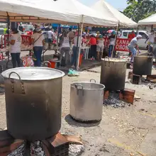 Con el ‘sancochón’, la comuna 6 genera acciones de solidaridad y movilización ciudadana