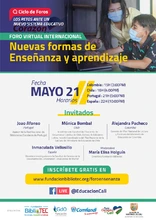 Foro virtual sobre nuevas formas de enseñanza y aprendizaje