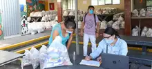 La administración municipal entregó 1.000 mercados en la comuna 18